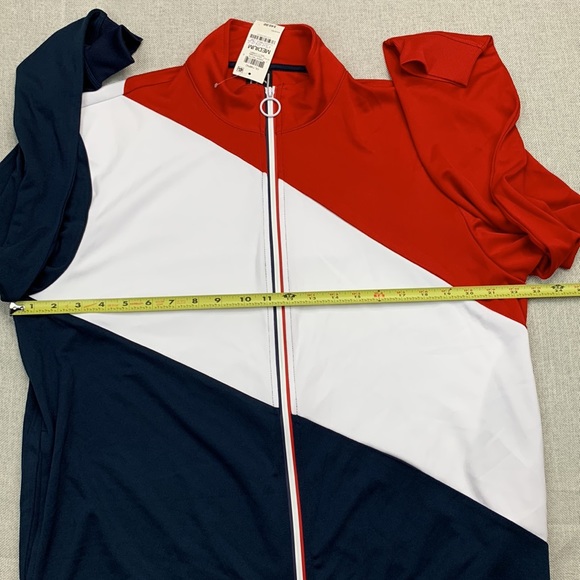 ID Ideology Men's Regular-Fit Colorblocked Track Jacket Size M - Picture 6 of 8